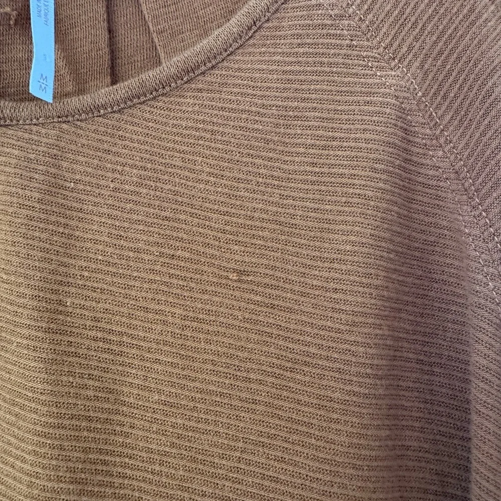Women’s Free People Billie Ribbed Knit Long Sleeve Top Size Medium